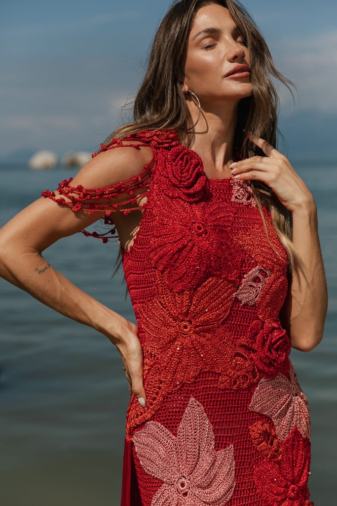 Vestido de Crochet VE470
