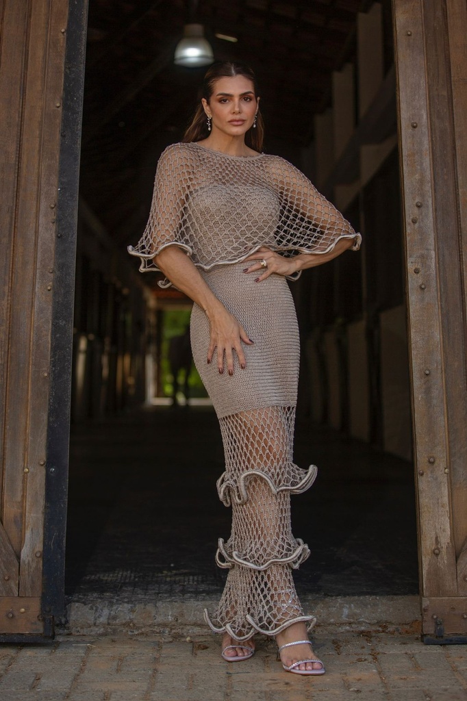 Vestido de Crochet CJ144