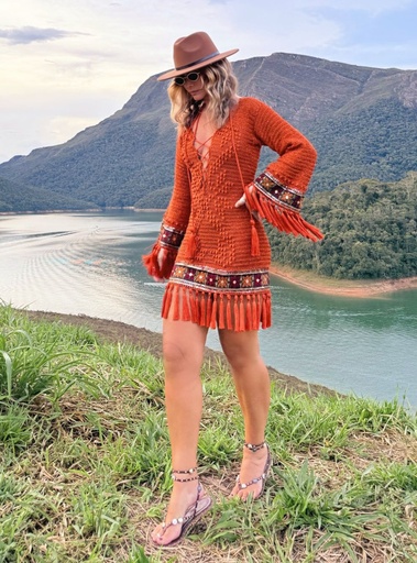 Vestido de Crochet VE475