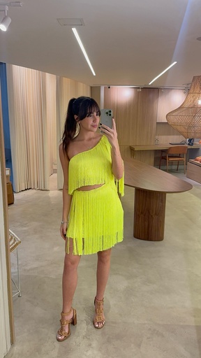 Vestido de Crochet Fio de Seda VEP1